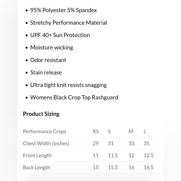 Mermaid Rashguard Crop Top - Picture 3 of 3